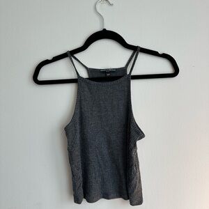 Brandy Melville Ribbed Knit High Neck Tank